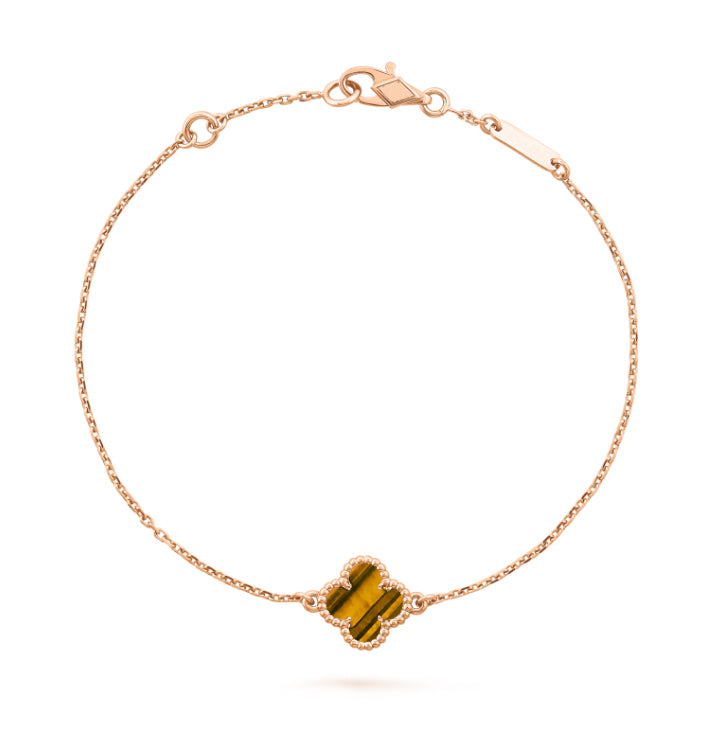 RayRay Single Clover Sweet Bracelet - Gold Collection