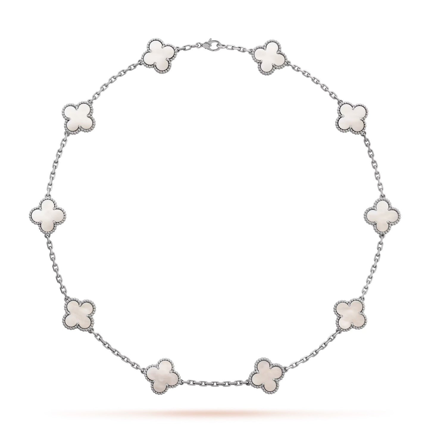 RayRay Multi Clover Necklace - Sliver