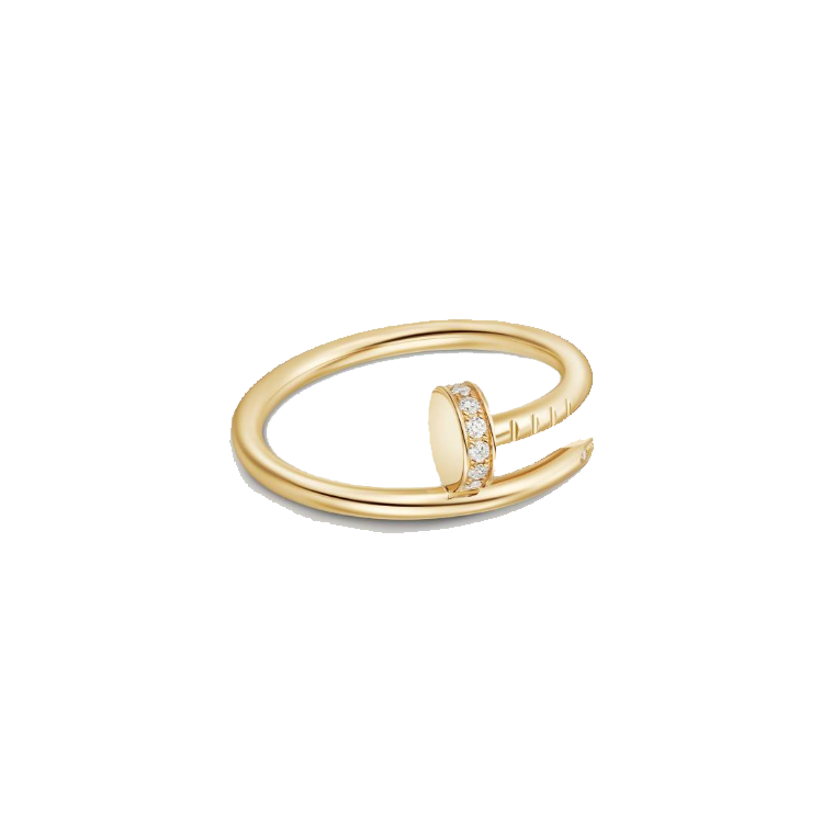 RayRay Stone Nail Ring - Gold