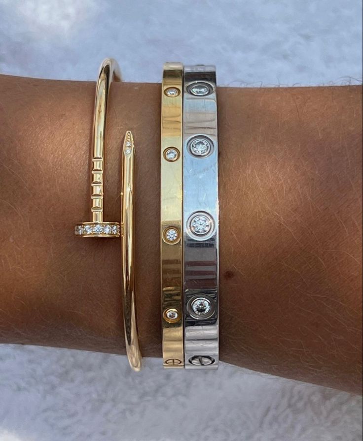 RayRay 10 Stone LOVE Bangle (thick)