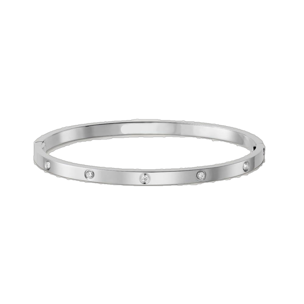 RayRay 10 Stone LOVE Bangle (thin)