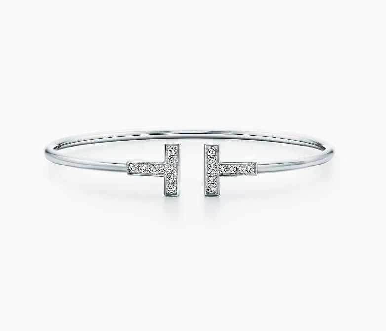 RayRay T Bangle With Full Stone
