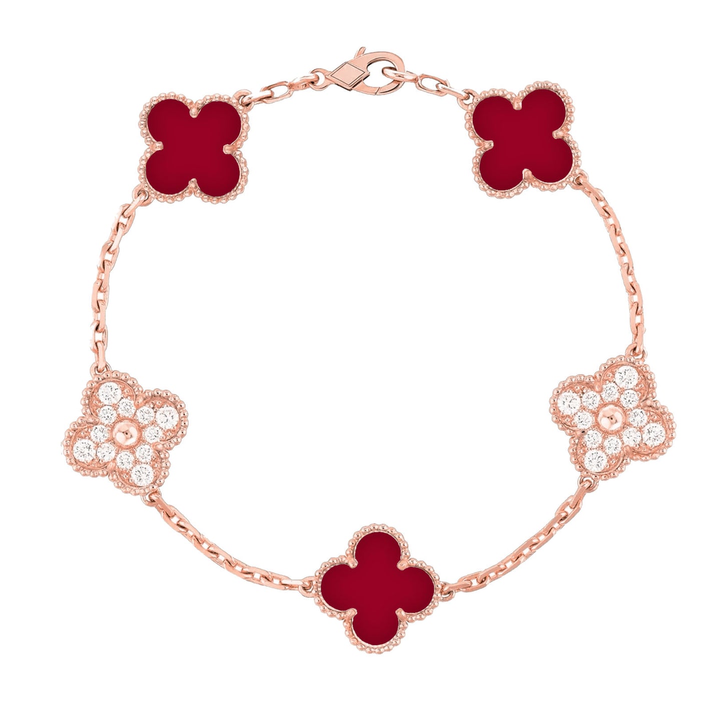 RayRay Stone Bracelet — Rose Gold Collection