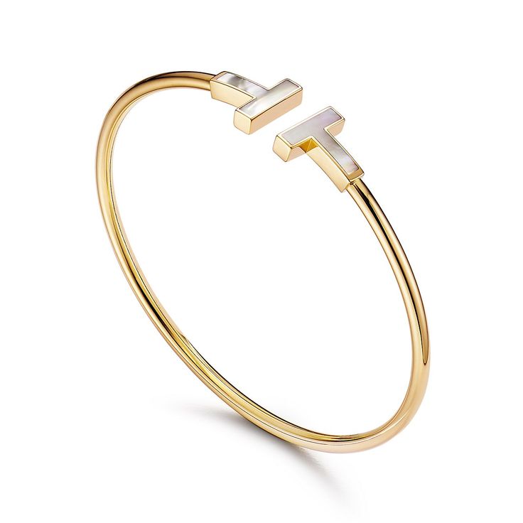 RayRay T Bangle With Mother Of Pearl