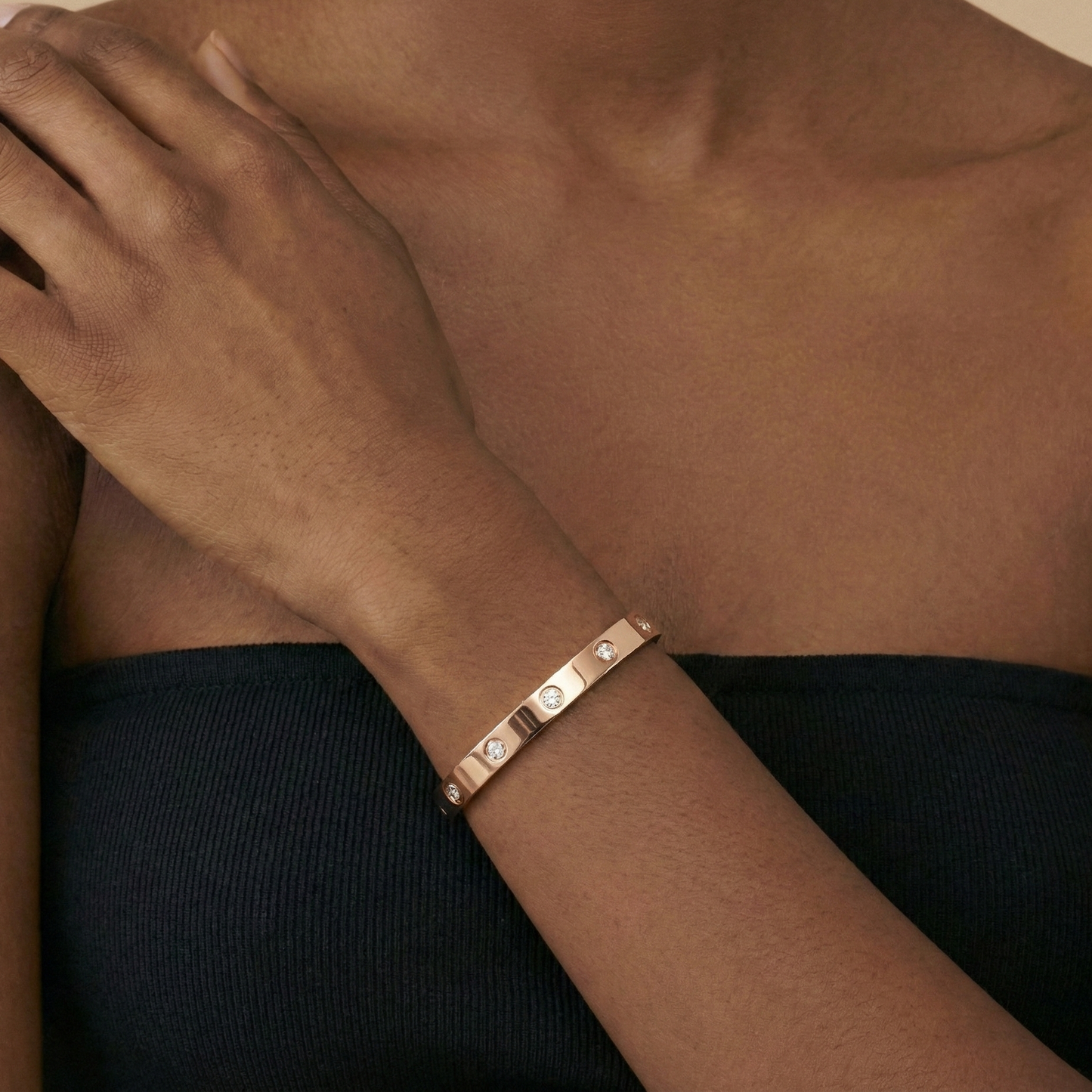 RayRay Screw Motif Bangle Thick Edition (6mm)