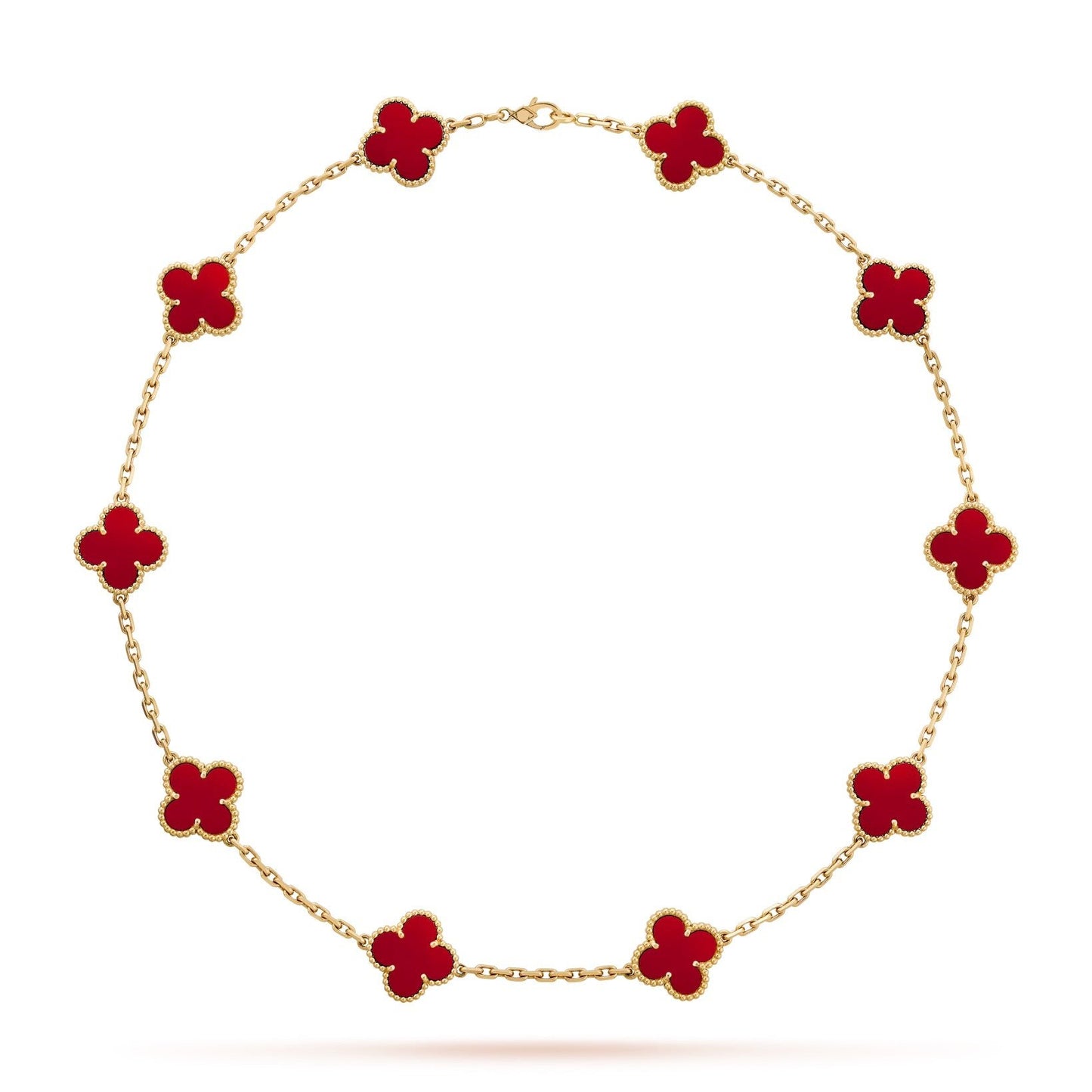 RayRay Multi Clover Necklace - Gold