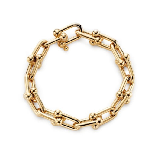 RayRay Large clasp bracelet - Gold