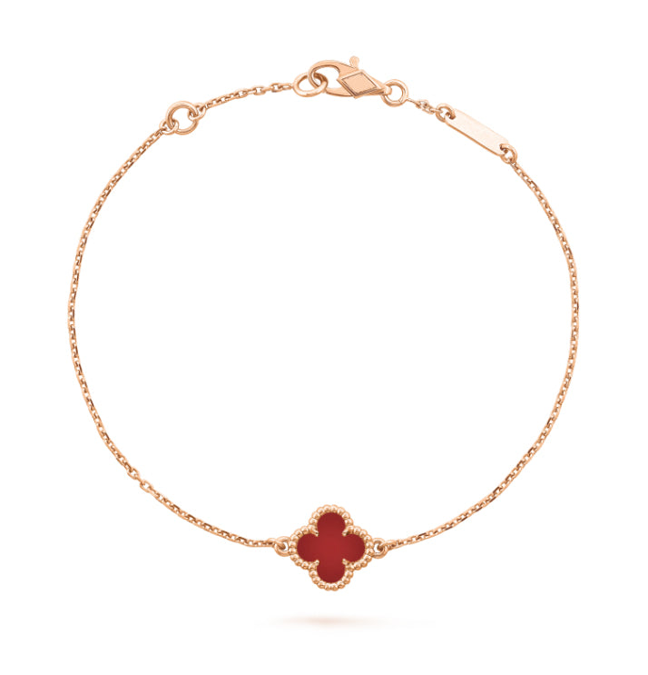 RayRay Single Clover Sweet Bracelet - Gold Collection