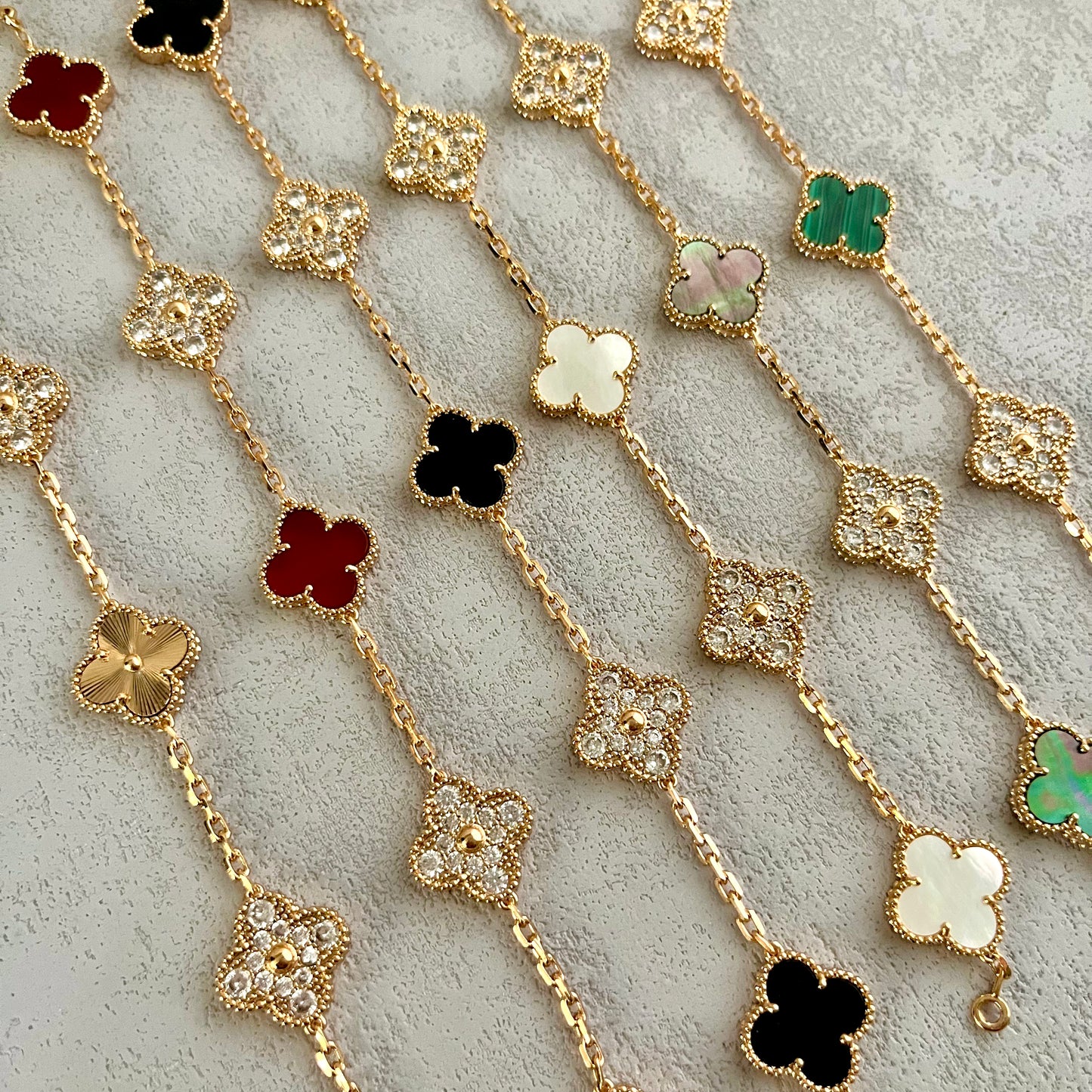 RayRay Stone Bracelet — Rose Gold Collection