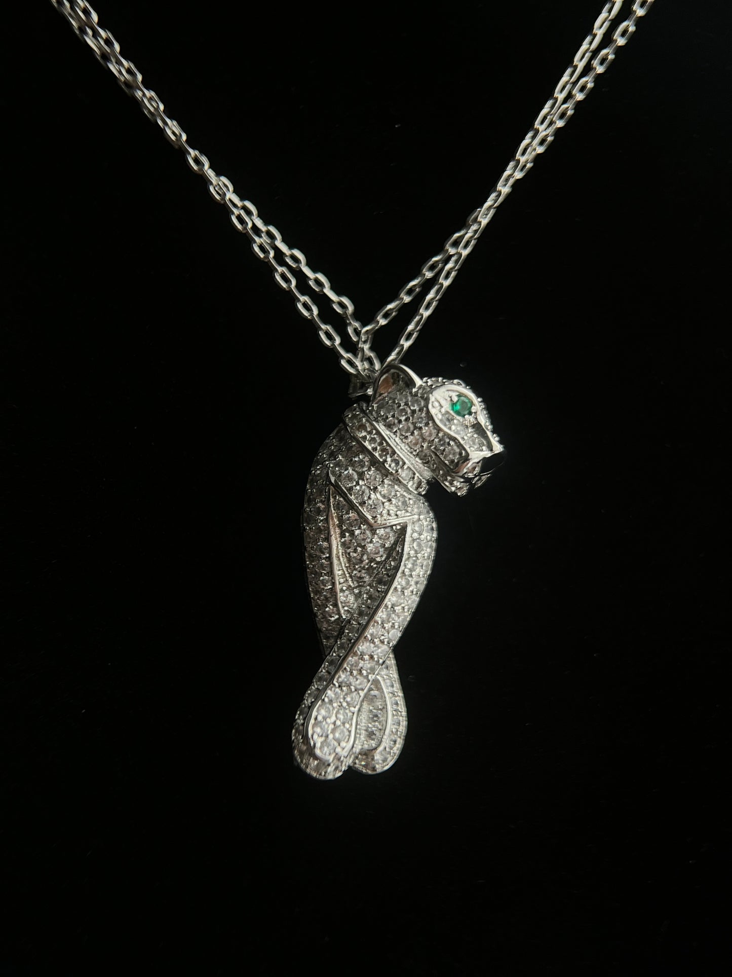 RayRay Full Stone Panthère Necklace