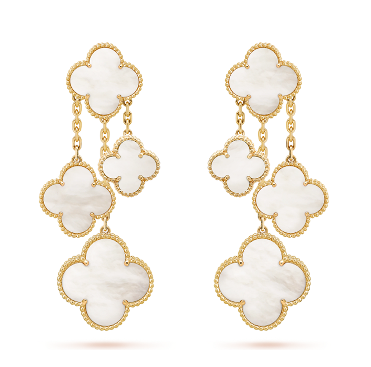 RayRay Magic Clover Earrings - Gold