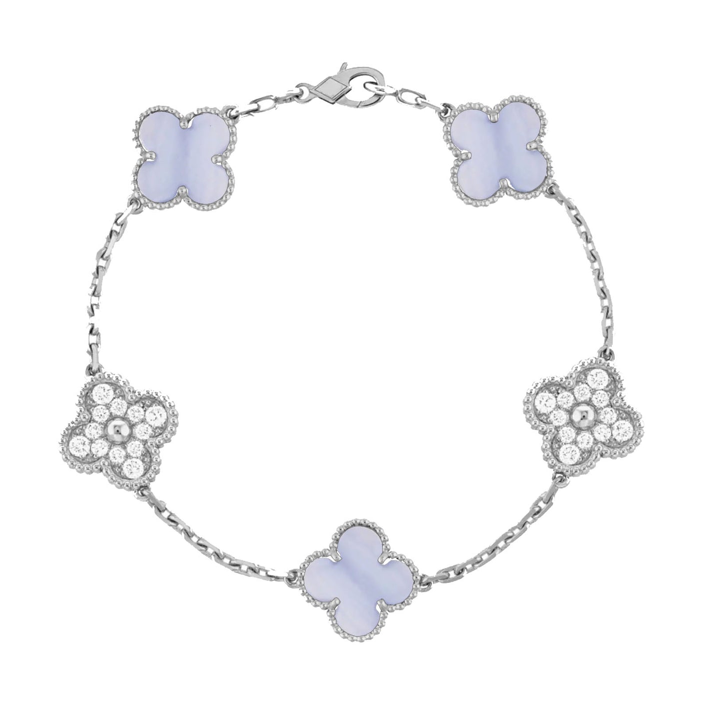 RayRay Stone Bracelet — Silver Collection